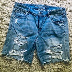 American Eagle TOMGIRL DENIM BERMUDA SHORT